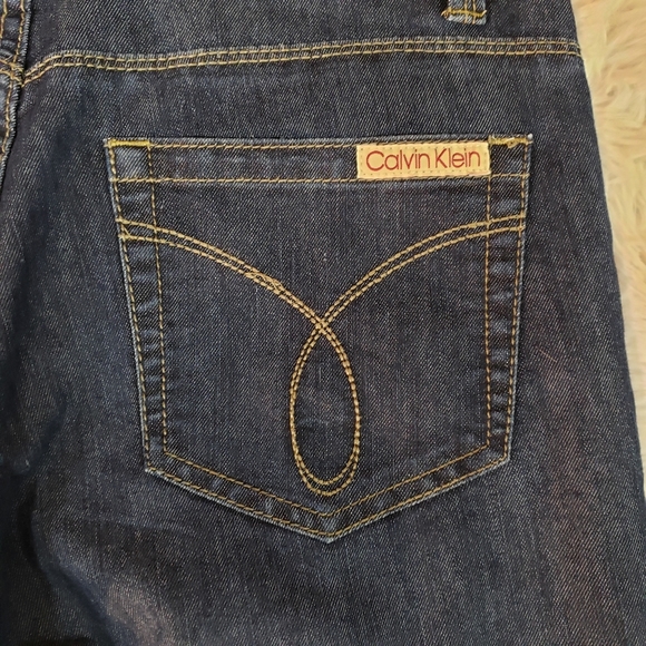 Calvin Klein Size 8 Wide Leg Blue - Picture 16 of 17